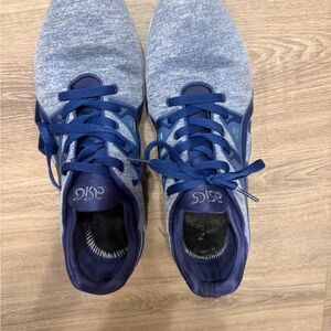 ASICS Men's Navy and Heather Blue Running Shoes